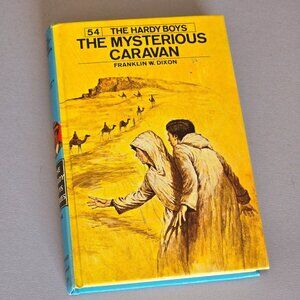 The Hardy Boys The Mysterious Caravan Franklin W Dixon 1975 Hardcover Book